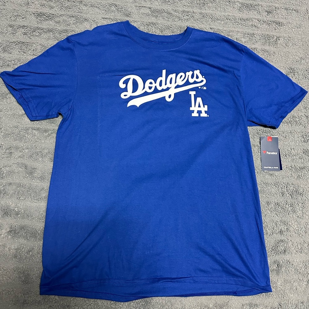 Fanatics Royal Blue Dodgers Tee